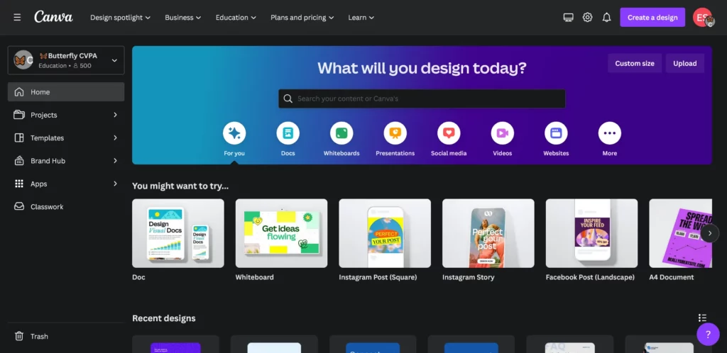 Canva graphic design